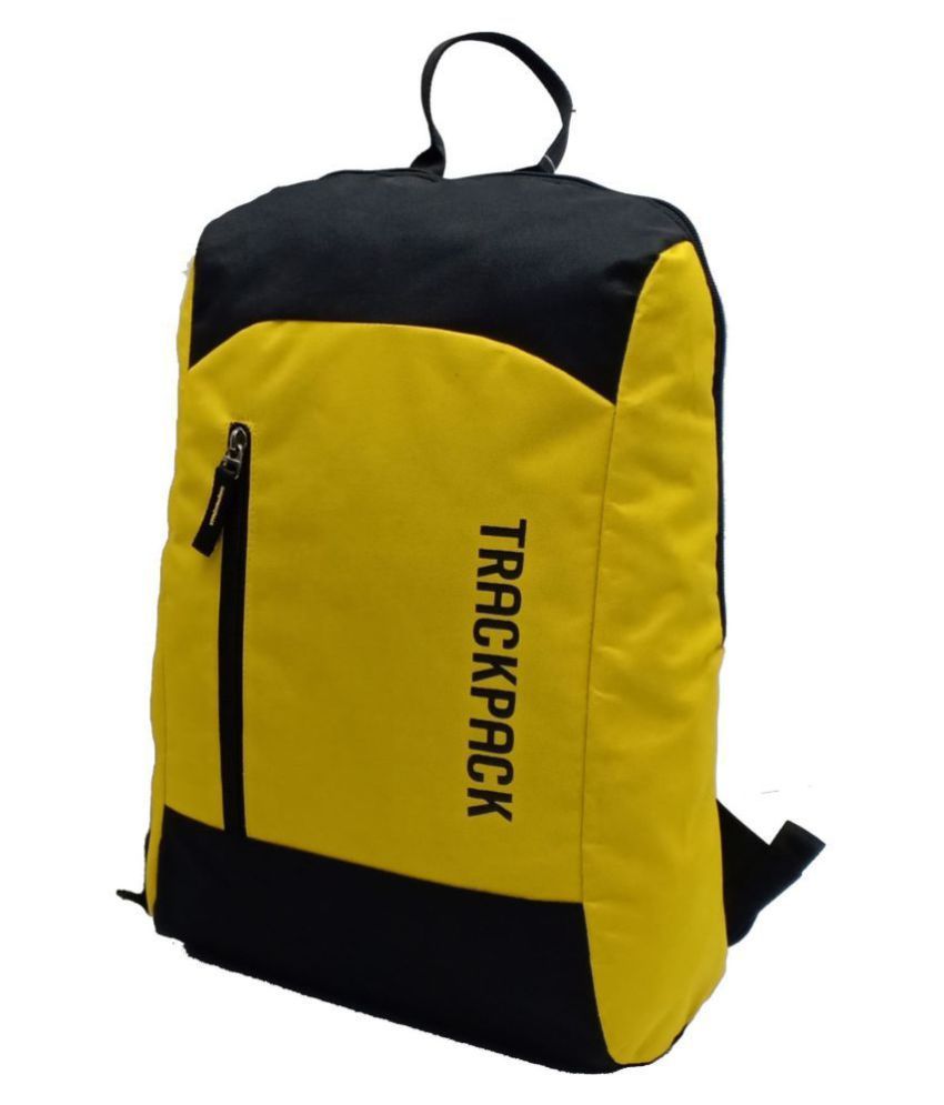 plain yellow backpack
