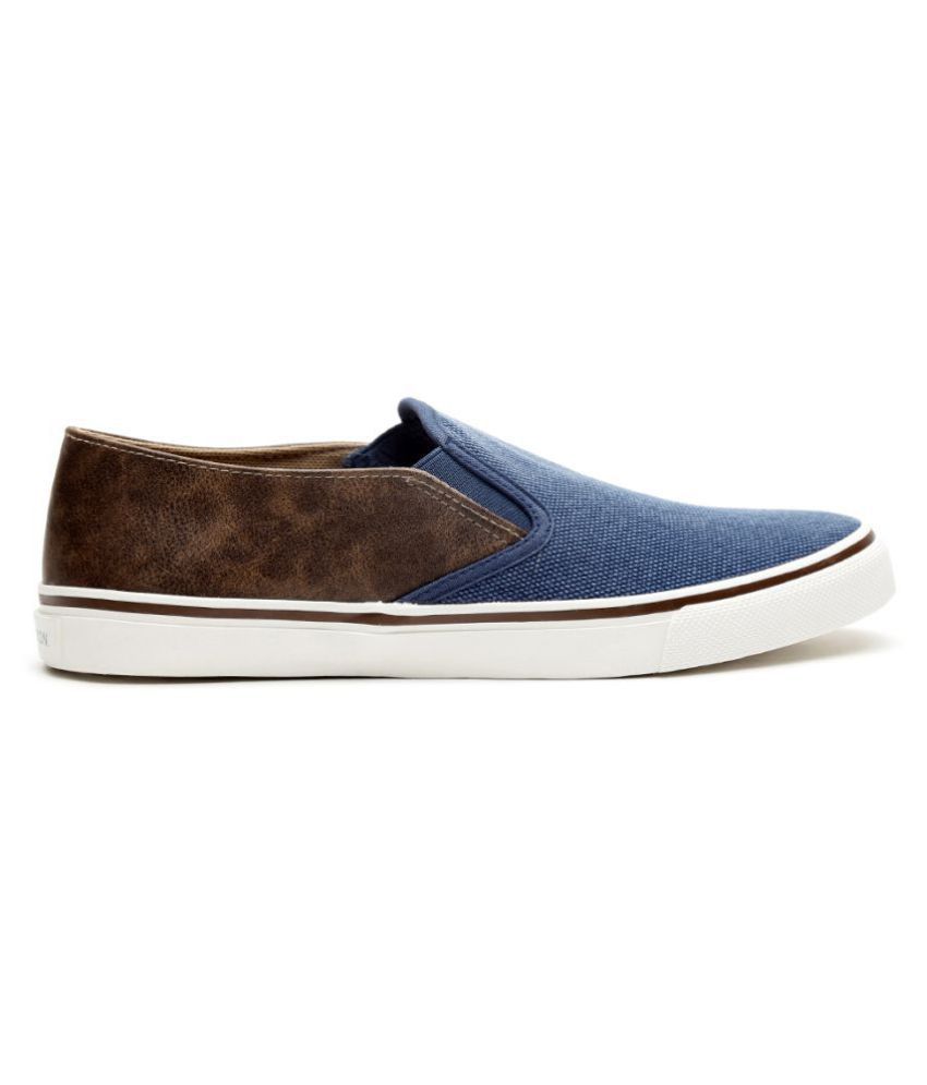 Benetton Sneakers Blue Casual Shoes 