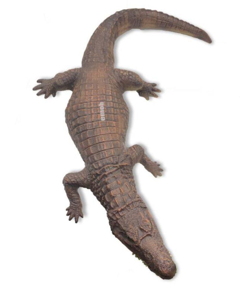 Giant Size Wildlife Crocodile Toy With 