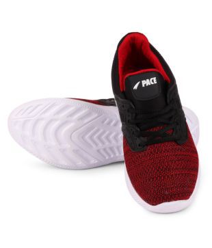 Lakhani Vardaan Red Running Shoes 
