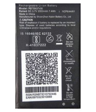 Lyf Jio Phone F1b 00 Mah Battery By Tos Batteries Online At Low Prices Snapdeal India