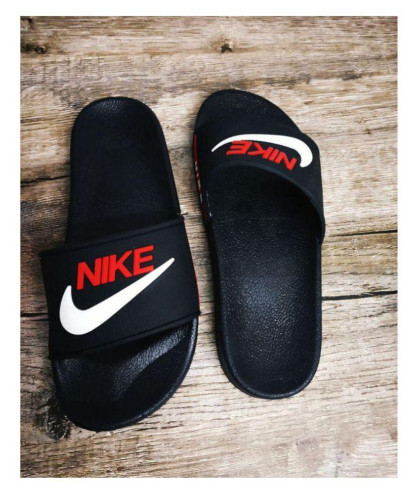 nike slides with a zipper