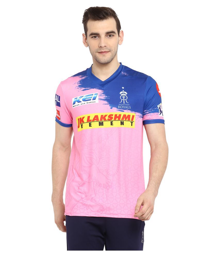 rajasthan royals pink jersey 2019