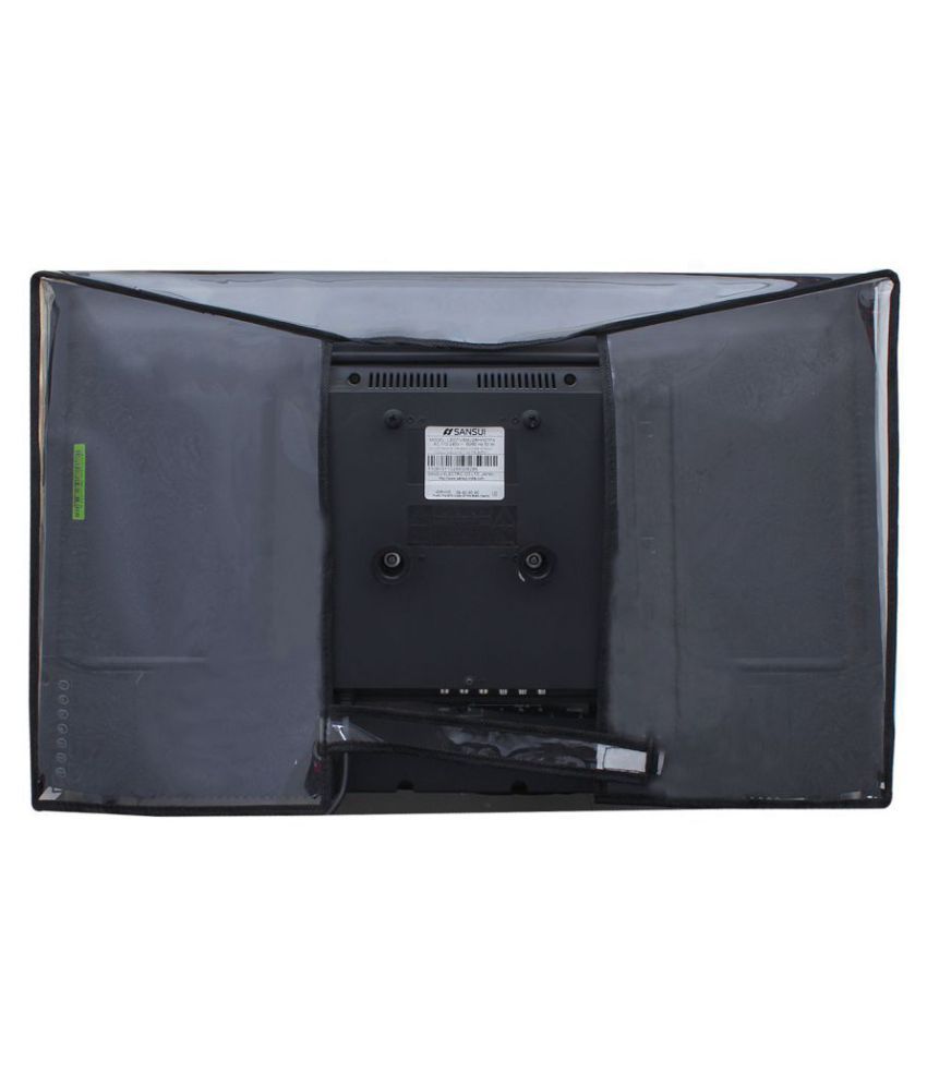 Glassiano Single PVC Transparent TV Cover for LG 81cm (32 in) LED/LCD