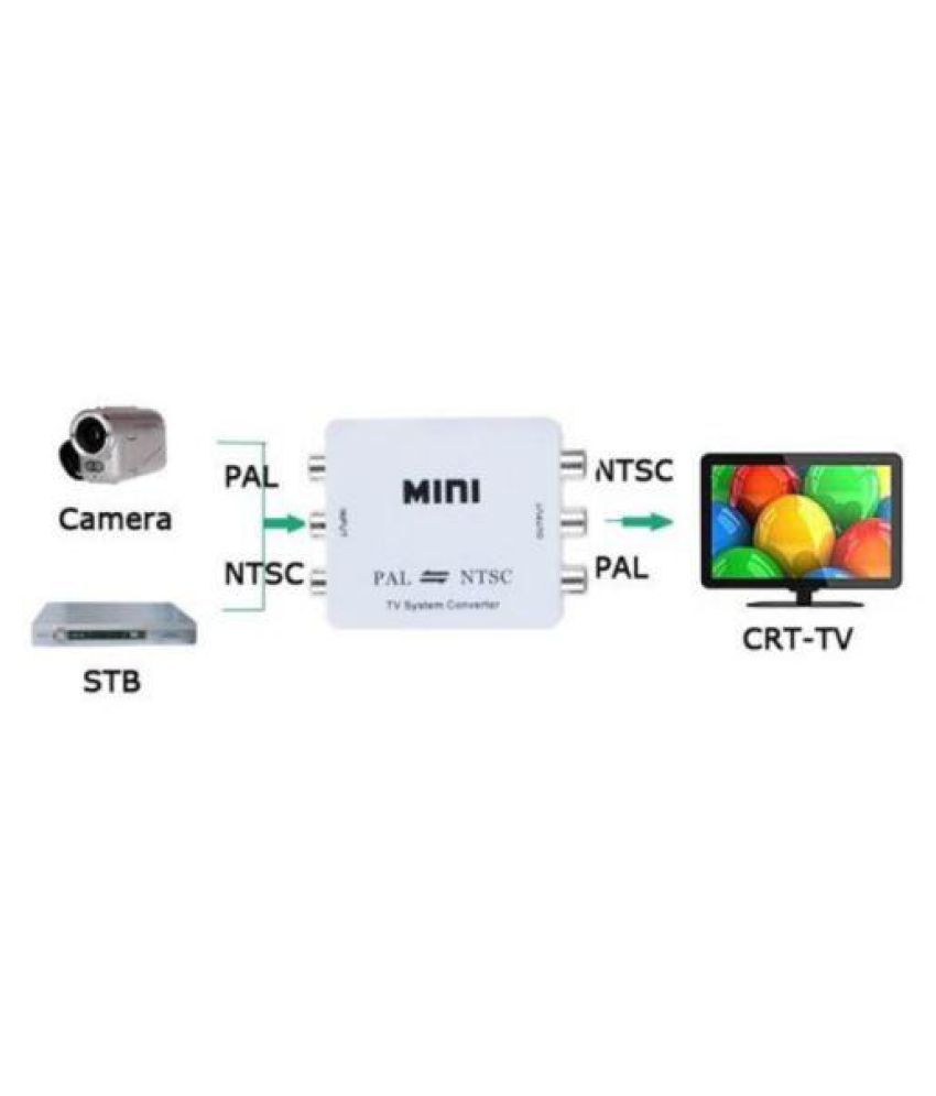 PAL//NTSC//SECAM To PAL//NTSC MINI Bi-directional TV Format System Converter