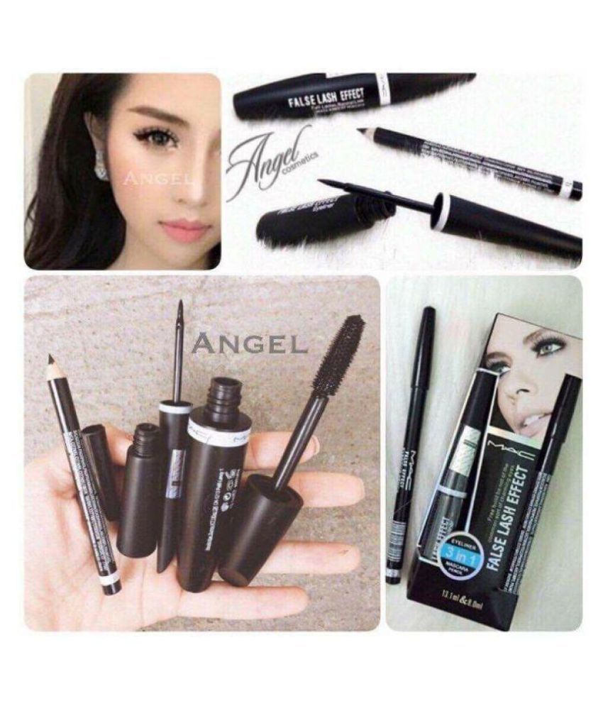 OWNSTAR LINER KAJAL AND MASKARA COMBO Liquid Eyeliner BLACK 300 gm Buy