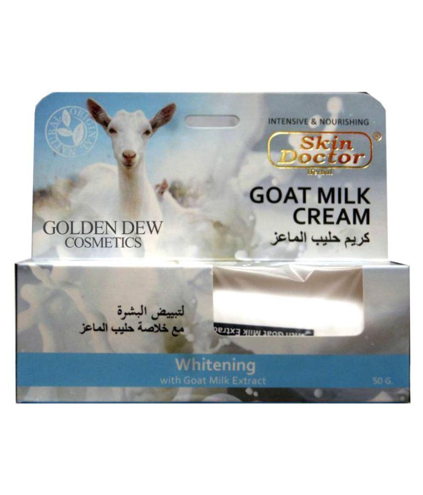 Skin Doctor Goat Milk Extract Intensive Whitening Cream Moisturizer 50