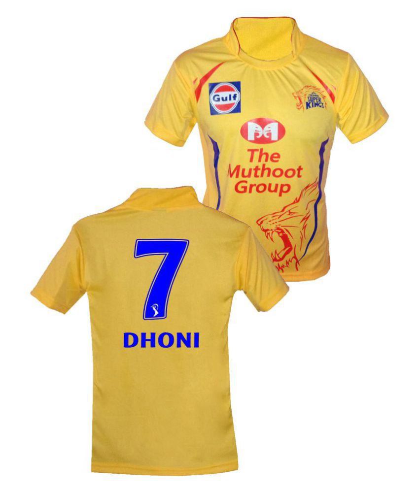 csk dhoni jersey buy online