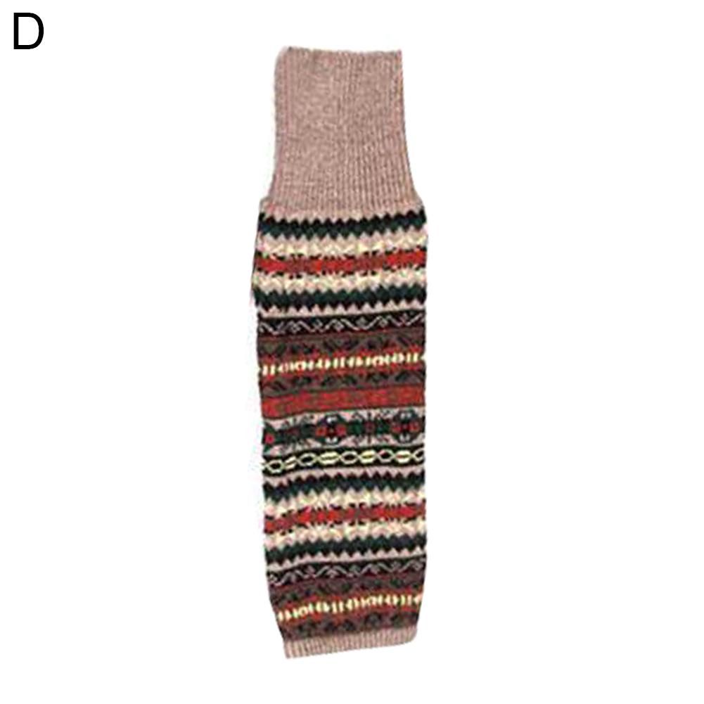 multi coloured leg warmers