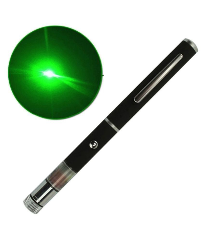     			50 mw Battery Operated High Power Green Laser Pointer Pen
