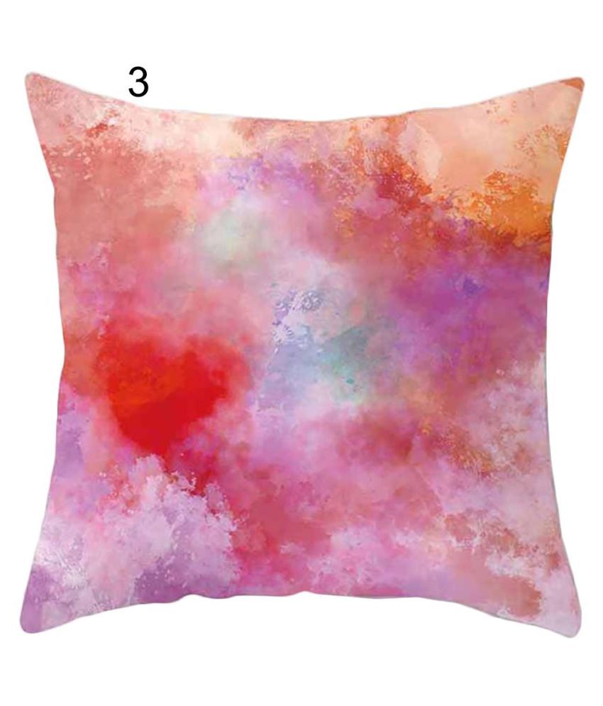 bright coloured pillow cases