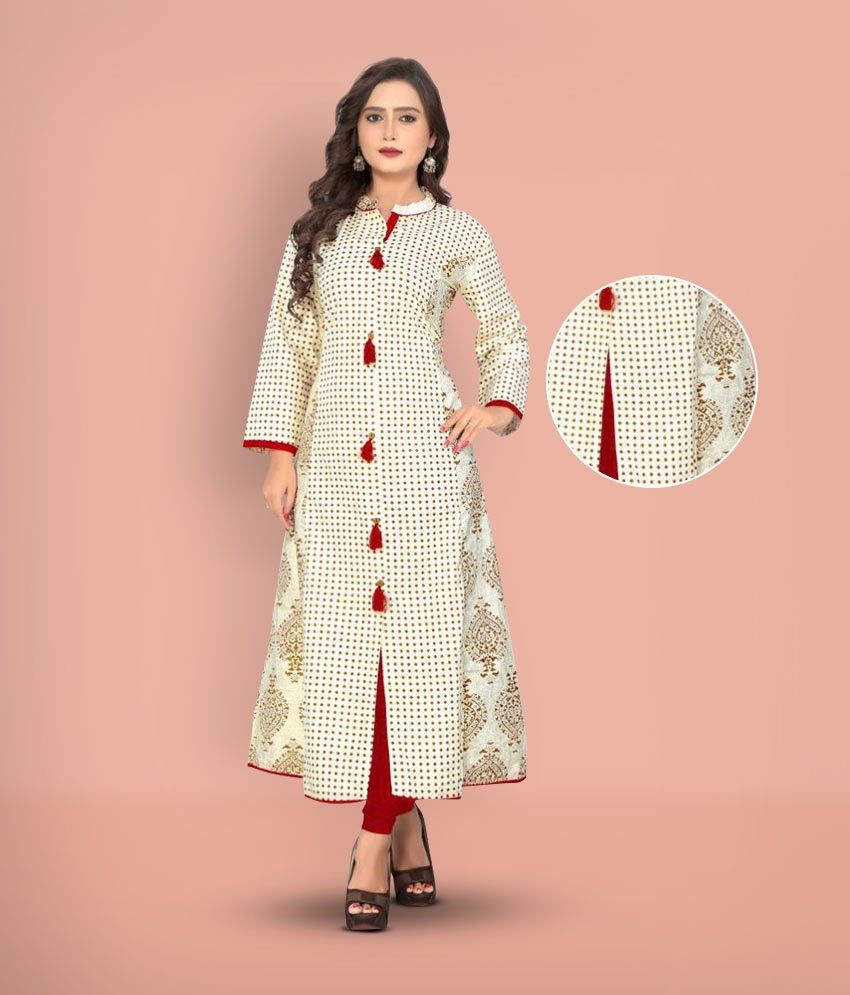 high silt long kurti