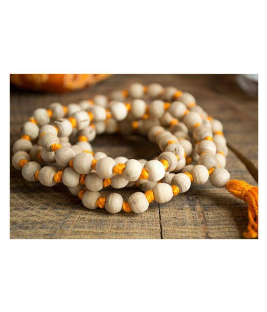     			ReBuy Original Tulsi Bead Mala Rosary for Pooja and Wearing Daily