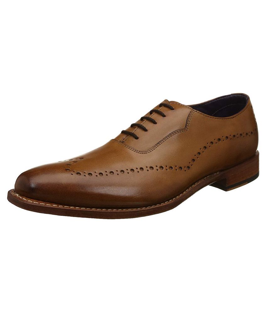 louis philippe tan shoes