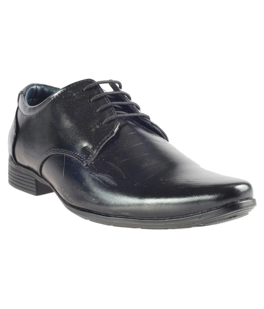 khadims formal black shoes