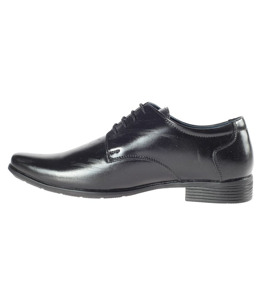 khadims formal black shoes