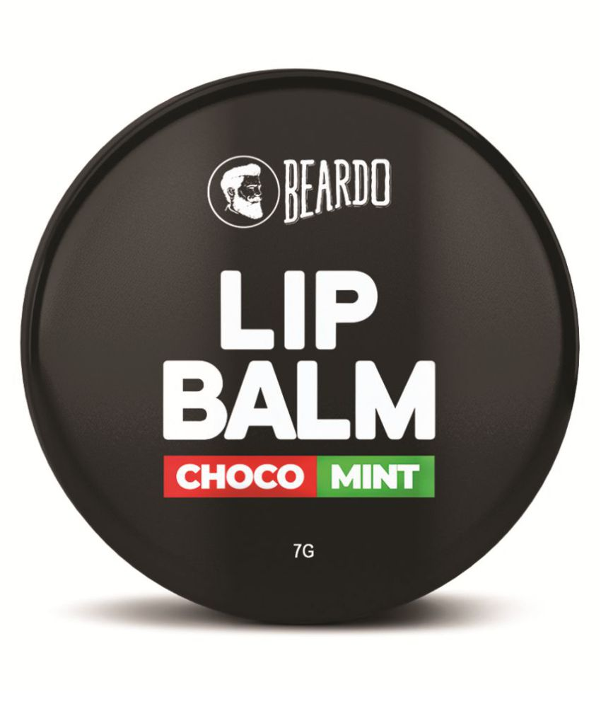Beardo Choco Mint Lip Balm Yellow 7 gm Buy Beardo Choco Mint Lip Balm