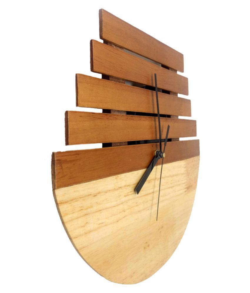 Crimson Knot Assymetric Analog Wall Clock Pitcher ( 4 x 24 cm ) Buy Crimson Knot Assymetric