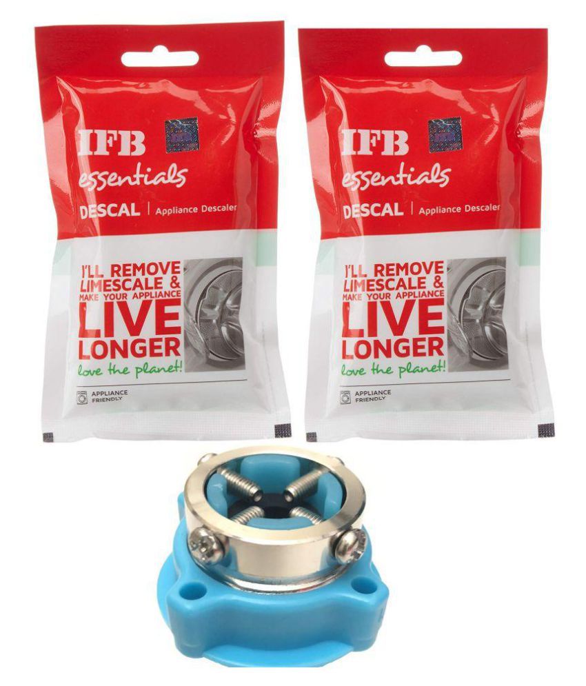IFB Descal Powder Washing Machine Cleaner Combo Offer Tap adaptor 200 g+1...