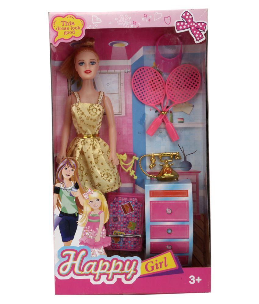 barbie glam house and 3 doll set