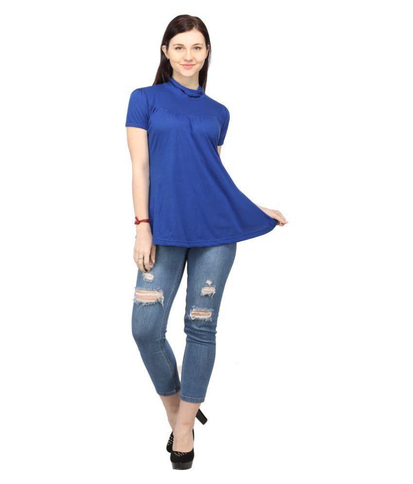     			Ess Emm Clothing Cotton A-Line - Blue