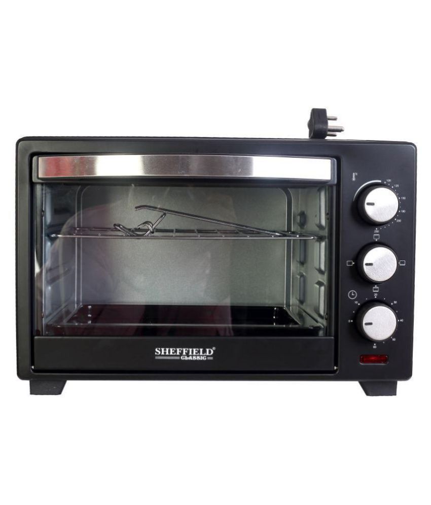 Sheffield Classic 20 to 26 Litres LTR SH-2019 ELECTRIC OVEN OTG BLACK