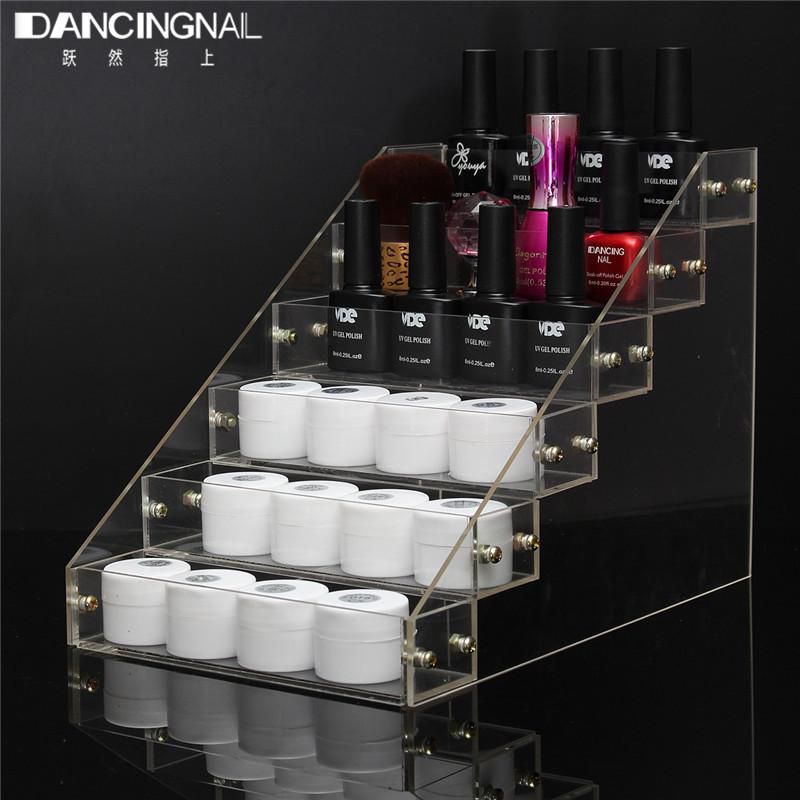 To Tier Nail Polish Rack Display Holder Storage Box Acrylic Tabletop Stand  Case Lipstick Organizer Nail Art Accessories Tool Manicure Tools AliExpress  | Acrylic Storage Holder For Manicure 