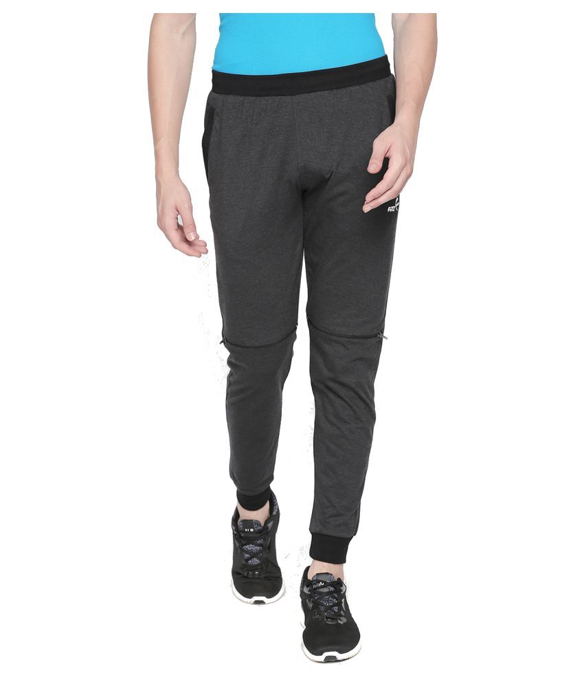 washed charcoal joggers