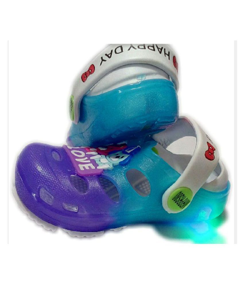 Lovely Baby LED LIGHT Crocs Shoes for Boys n Girls Price in India Buy