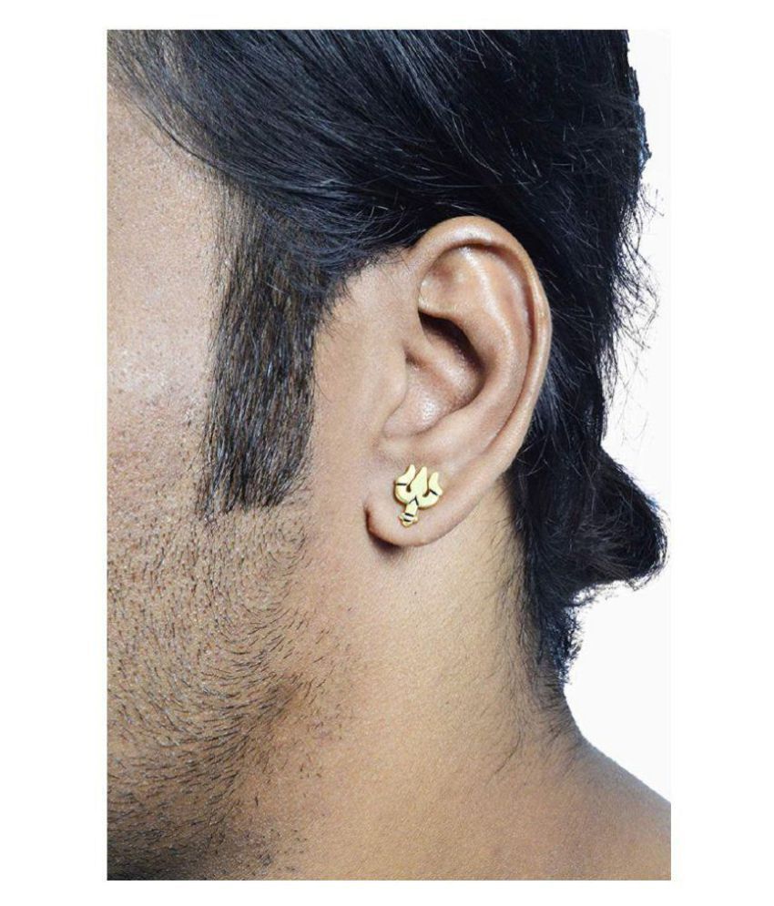 trishul stud earrings