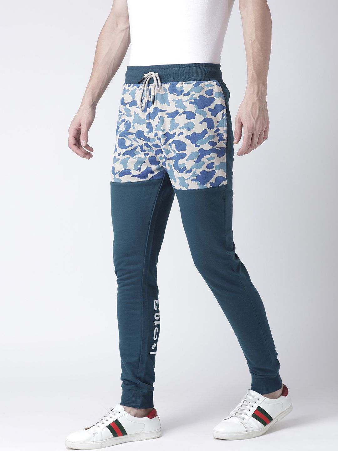 cotton blend joggers