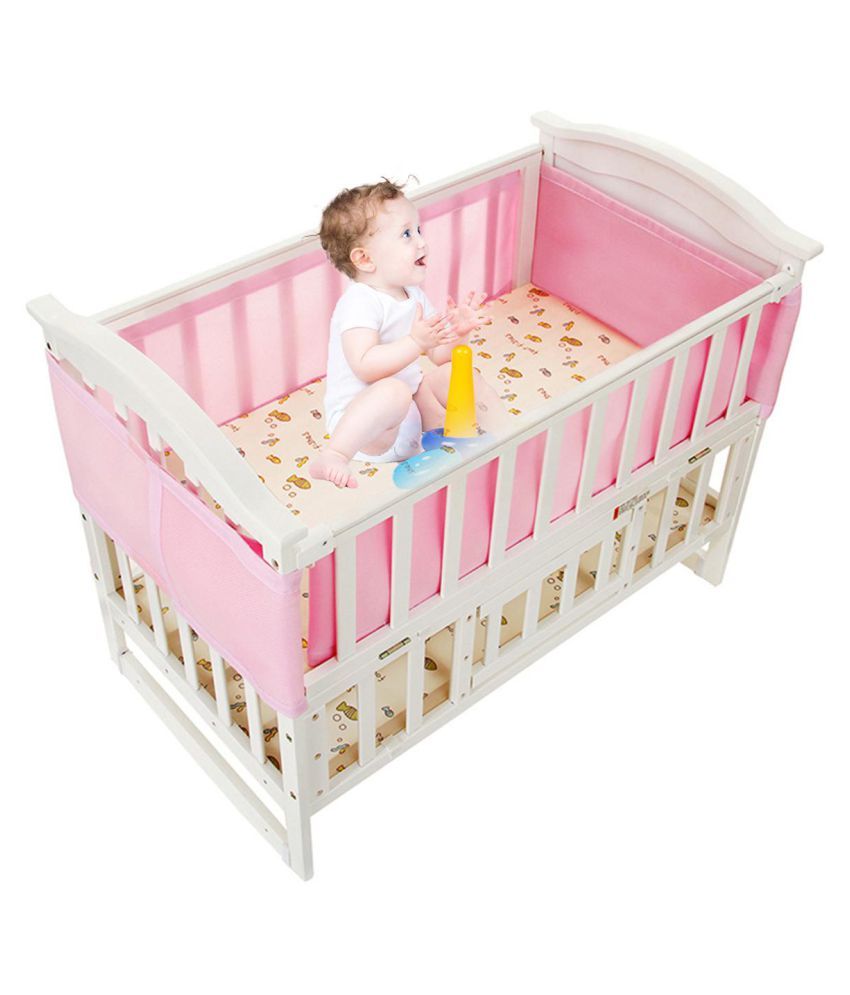 mesh sided crib