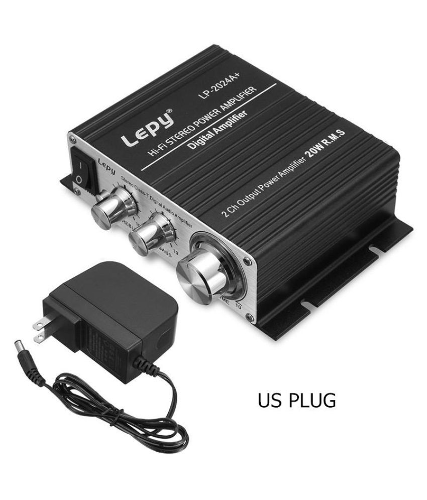 Buy Lepy Lp 24a Hi Fi Stereo Class T Digital Audio Amplifier Amp Power Supply Online At Best Price In India Snapdeal