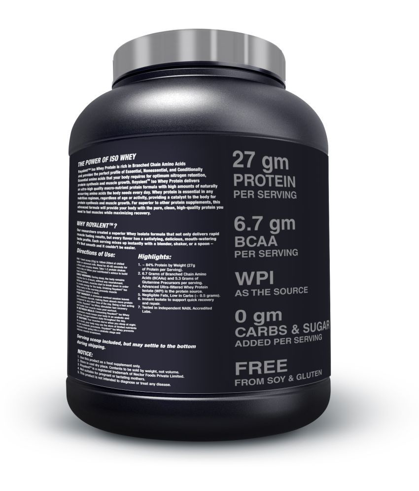 Royalent Whey Isolate 1 kg Buy Royalent Whey Isolate 1 kg at Best Prices in India Snapdeal