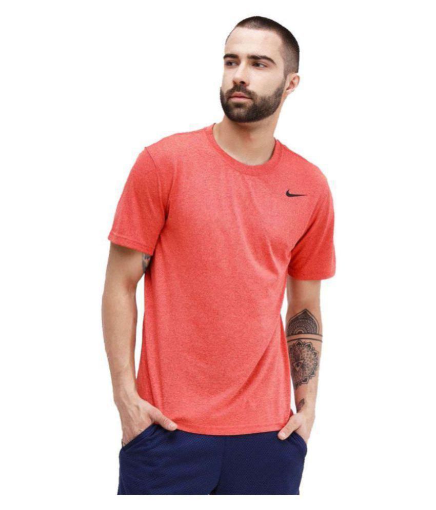 orange nike t shirt