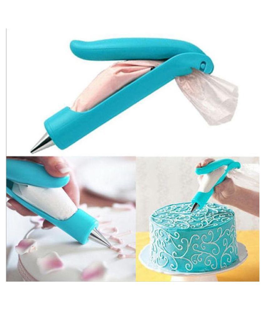 Dessert Cake Decorating Pastry Icing Pen Piping Kit Bags Diy Tools