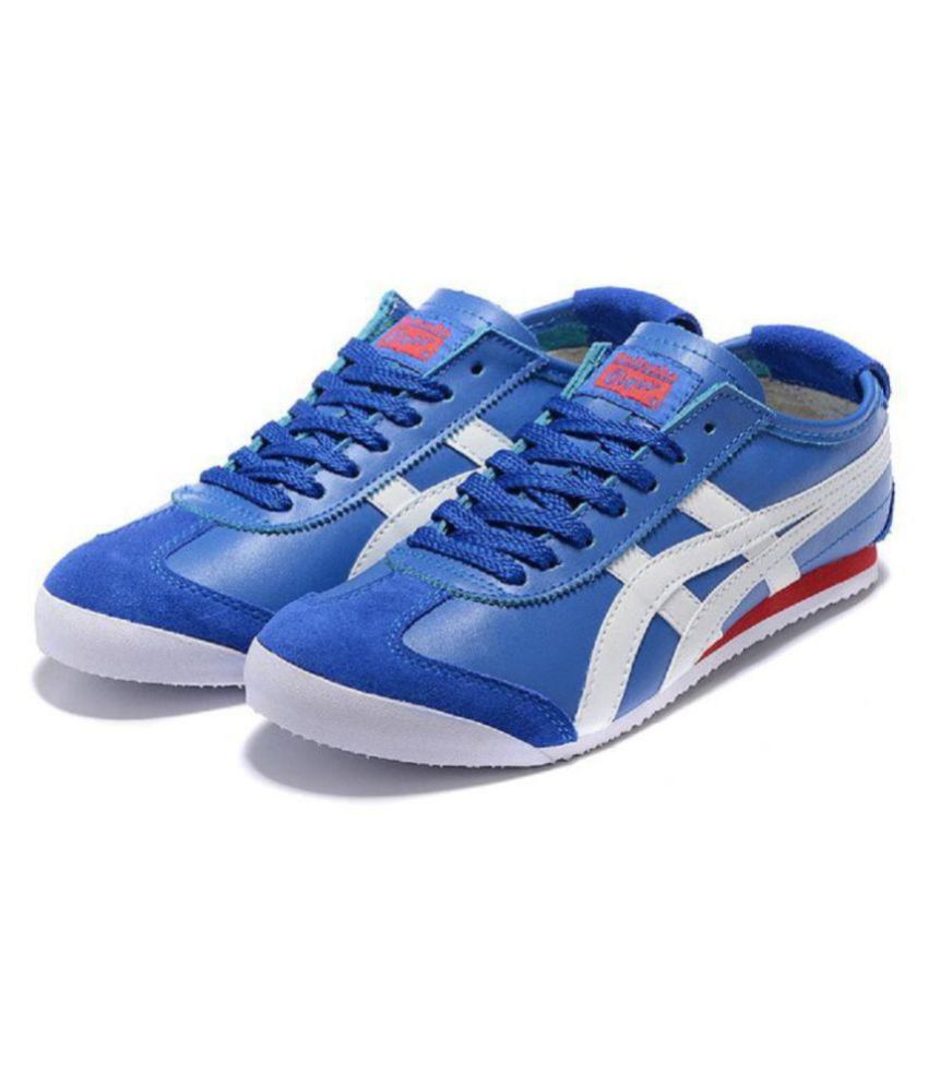 ONITSUKA TIGER Mexico 66 Royal Blue Running Shoes Blue: Buy Online at ...