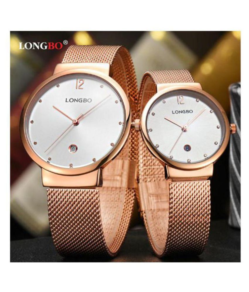 LONGBO Stainless Steel Round Womens Watch Price In India Buy LONGBO 