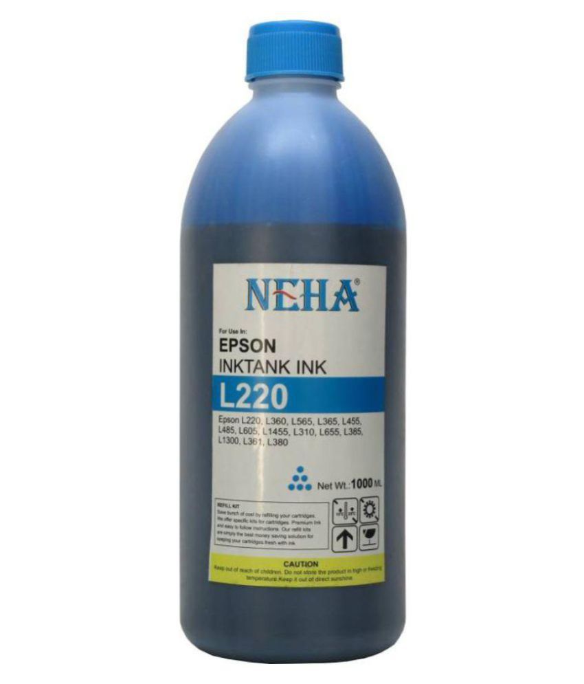 Neha L220 DYEBASED LITRE Cycan Pack of 1 Ink bottle for L220,L360,L565