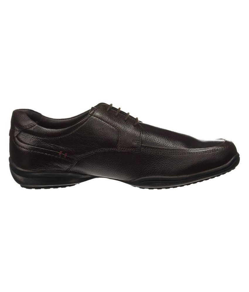 genuine leather hush puppies