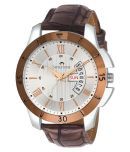 Swisstone - Brown Leather Analog Men's Watch