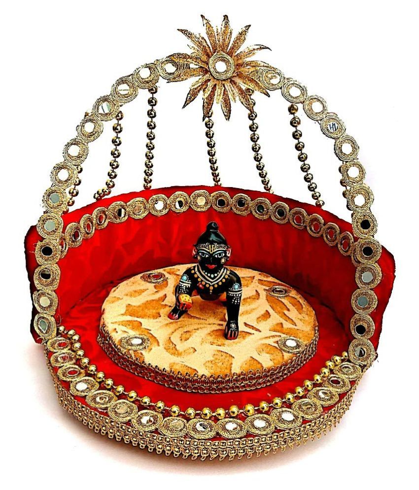 Krishnagallery Laddu Gopal Mirror Singhasan Best Antique Look For ...