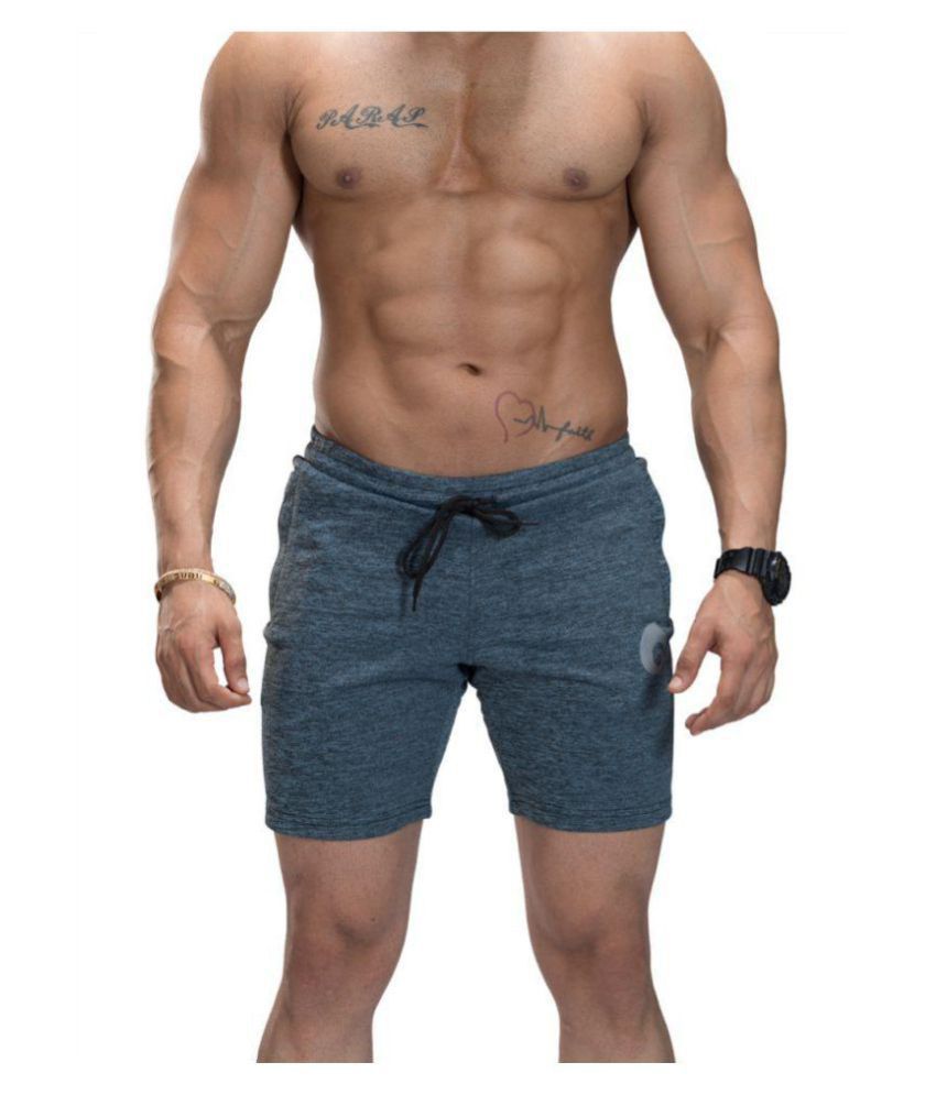 Download Omtex Grey Polyester Fitness Shorts - Buy Omtex Grey ...