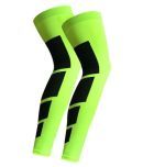 Just rider Sports Leg Sleeves -Compression Full Thigh Calf Leg Sleeve for Baskball,Football,Tenis Running-Support Sore Muscles & Joints for Men and Women