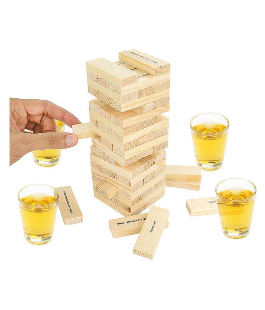 drunken tower jenga game rules