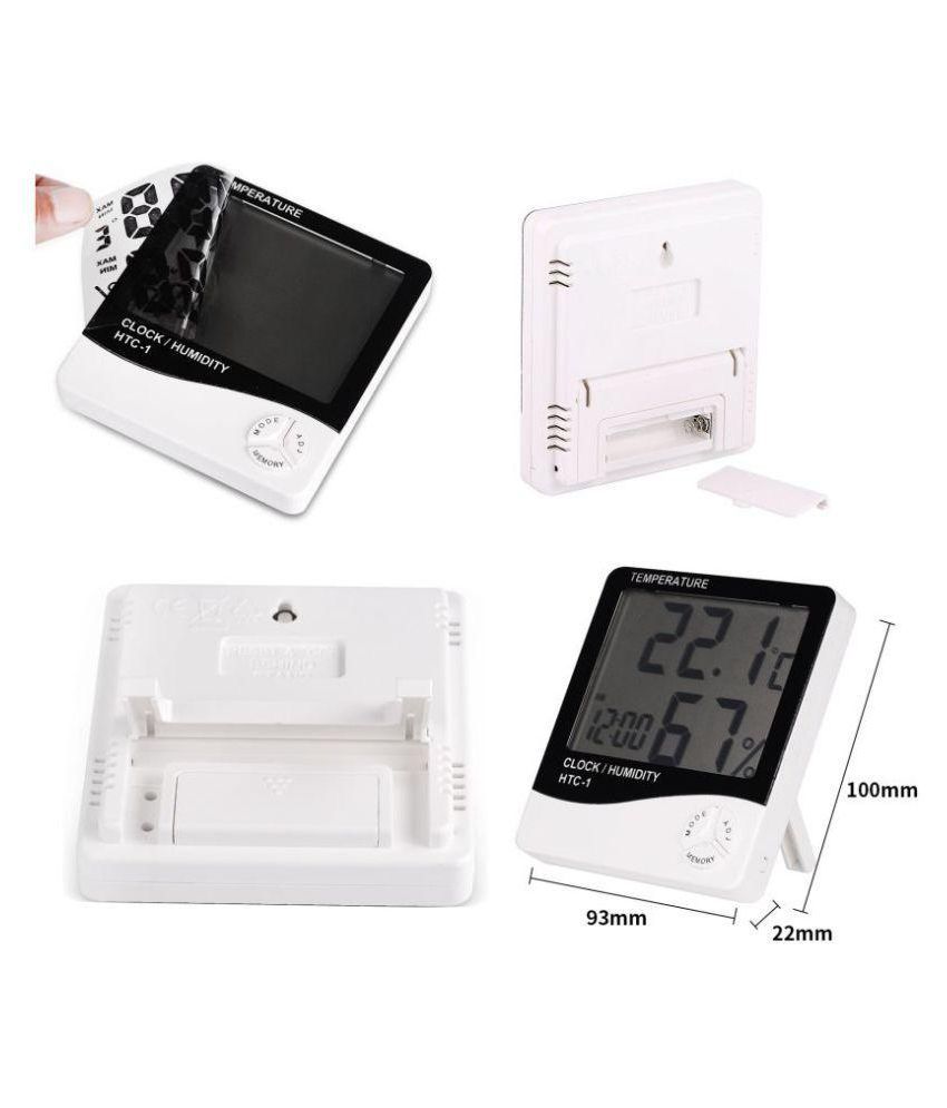 Digital Thermometer LCD Hygrometer HTC1 Digital Humidity Moisture