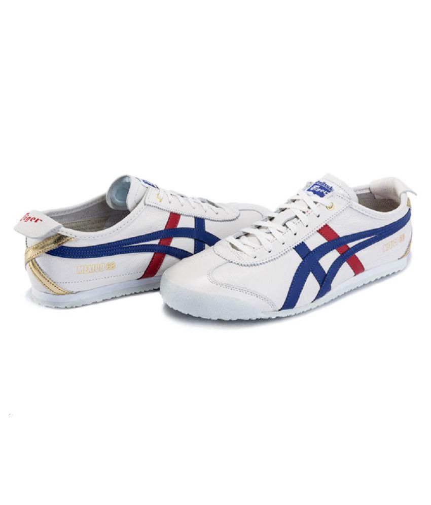 ONITSUKA TIGER Mexico 66 White-Blue Multi Color Running Shoes - Buy  ONITSUKA TIGER Mexico 66 White-Blue Multi Color Running Shoes Online at  Best Prices in India on Snapdeal