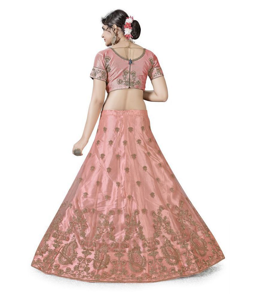 pink lehenga snapdeal