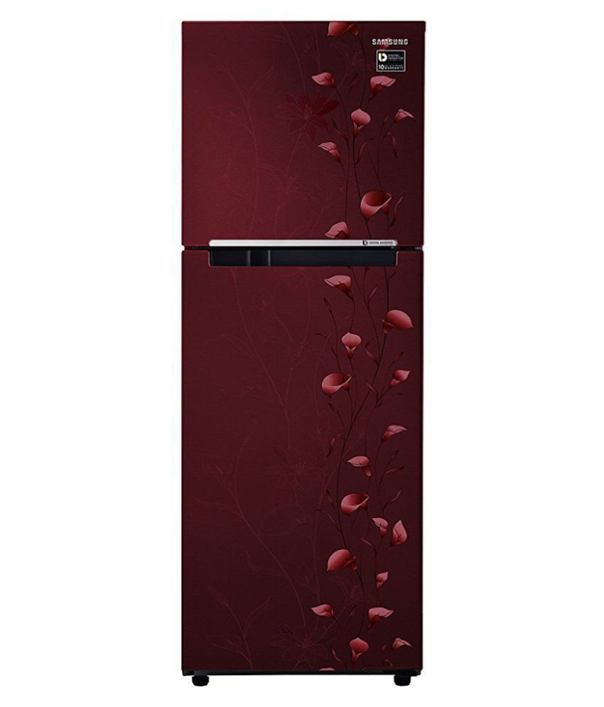 Samsung 253 Ltr 2 Star Rt28m3022rz Nl Rt28m3022rz Hl Double Door Refrigerator Red Price In India Buy Samsung 253 Ltr 2 Star Rt28m3022rz Nl Rt28m3022rz Hl Double Door Refrigerator Red Online On Snapdeal