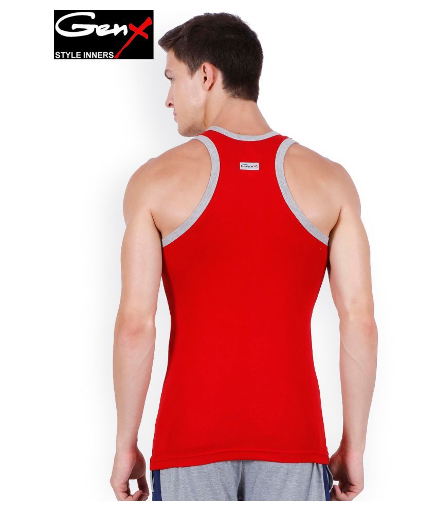 Genx Multi Sleeveless Vests Pack of 3 Buy Genx Multi Sleeveless Vests